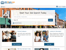 Tablet Screenshot of jobsingary.com